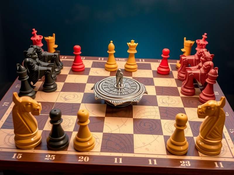 Chess Mastery India Game Board